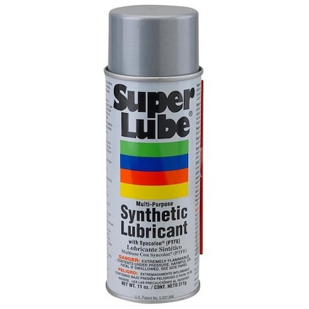 Henkel Synthetic Grease; Multipurpose; Aerosol Can; Aerosol; Food Processing Industry; Translucent; 11 Oz SUP LUBE SYN GRS W/PTFE 11OZ IDH 230139